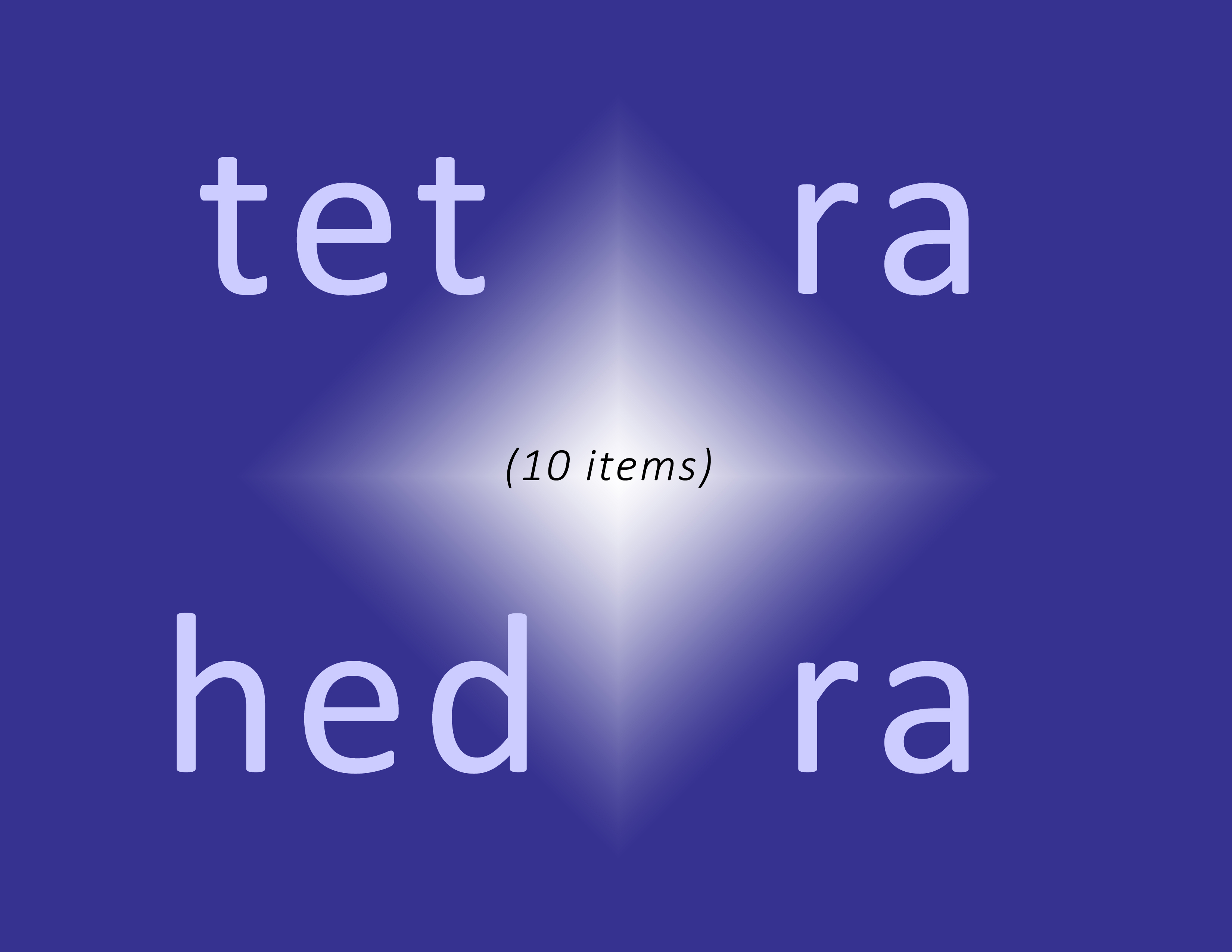 Tetrahedra Title