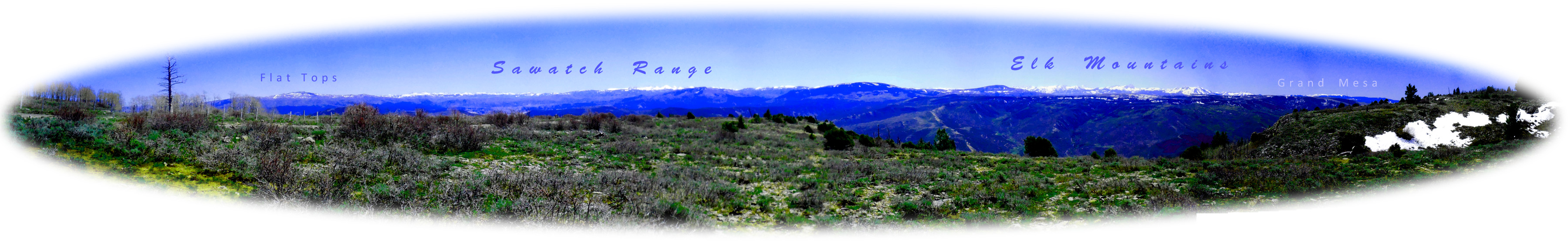 Elk Mountains and Sawatch Range