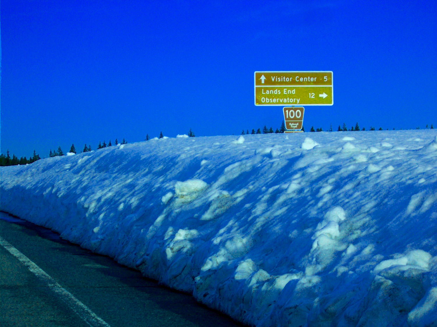 Road Closed by Snow