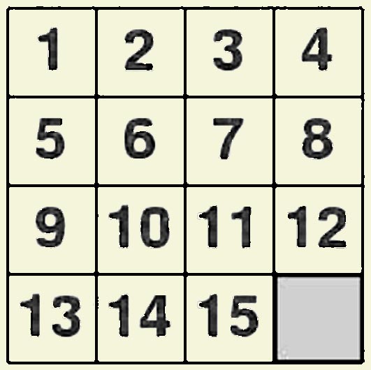 16 square puzzle