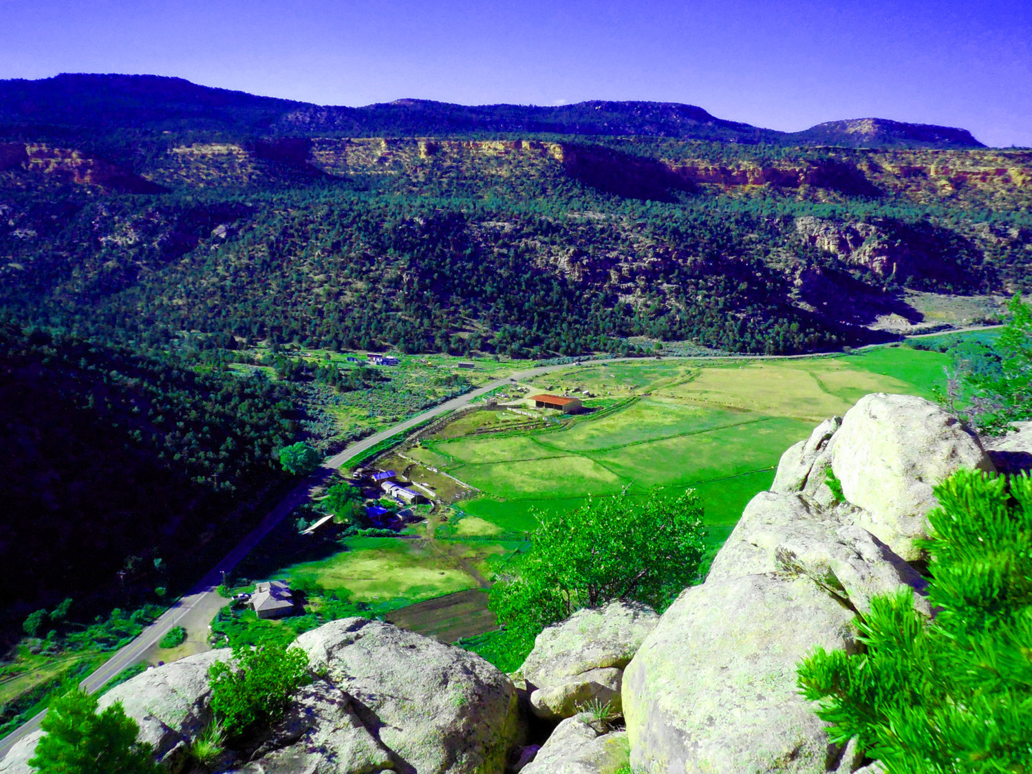Ranch in Unaweep Canyon